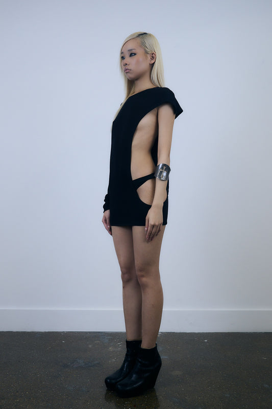 EXTREME DRAPE DRESS MINI