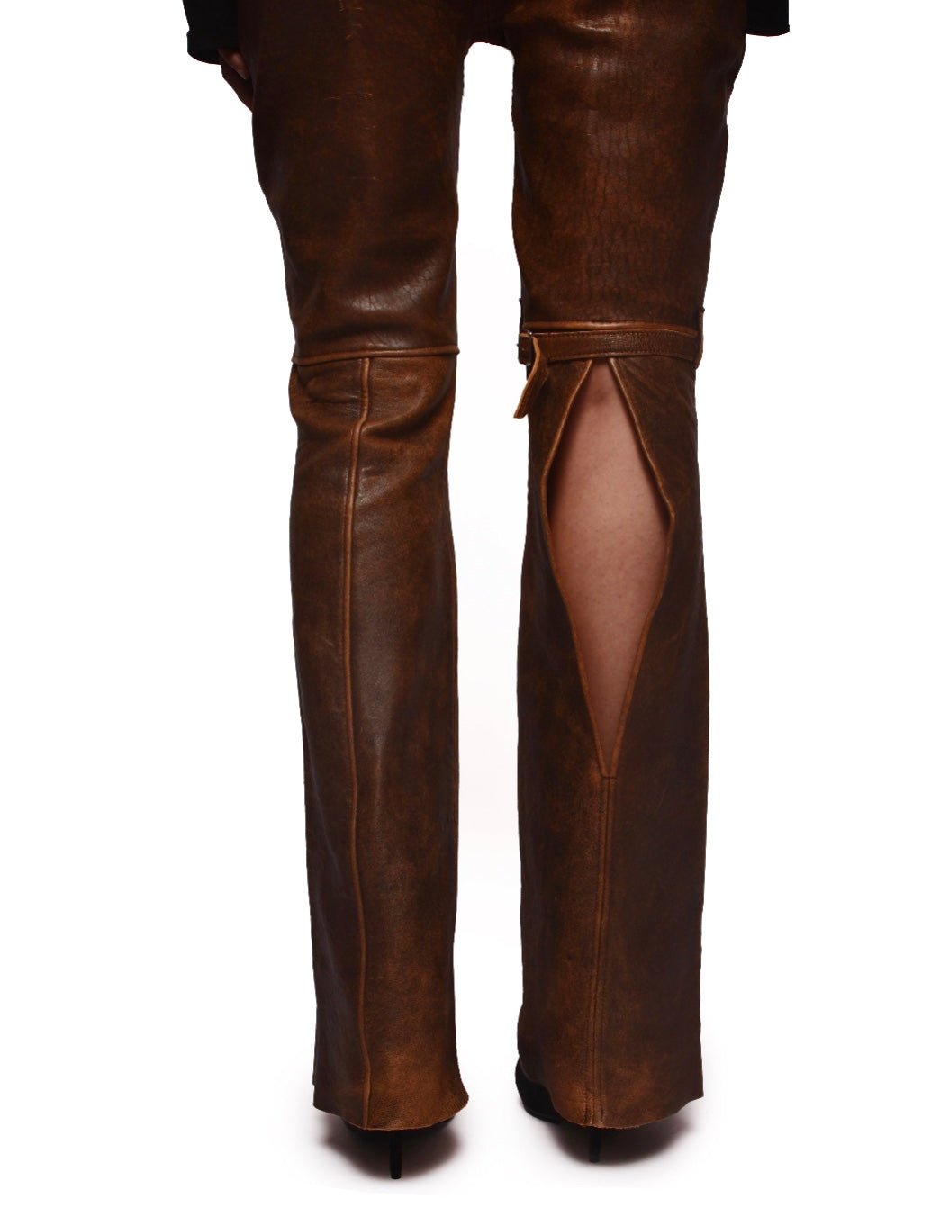 VEGA² LEATHER TROUSERS