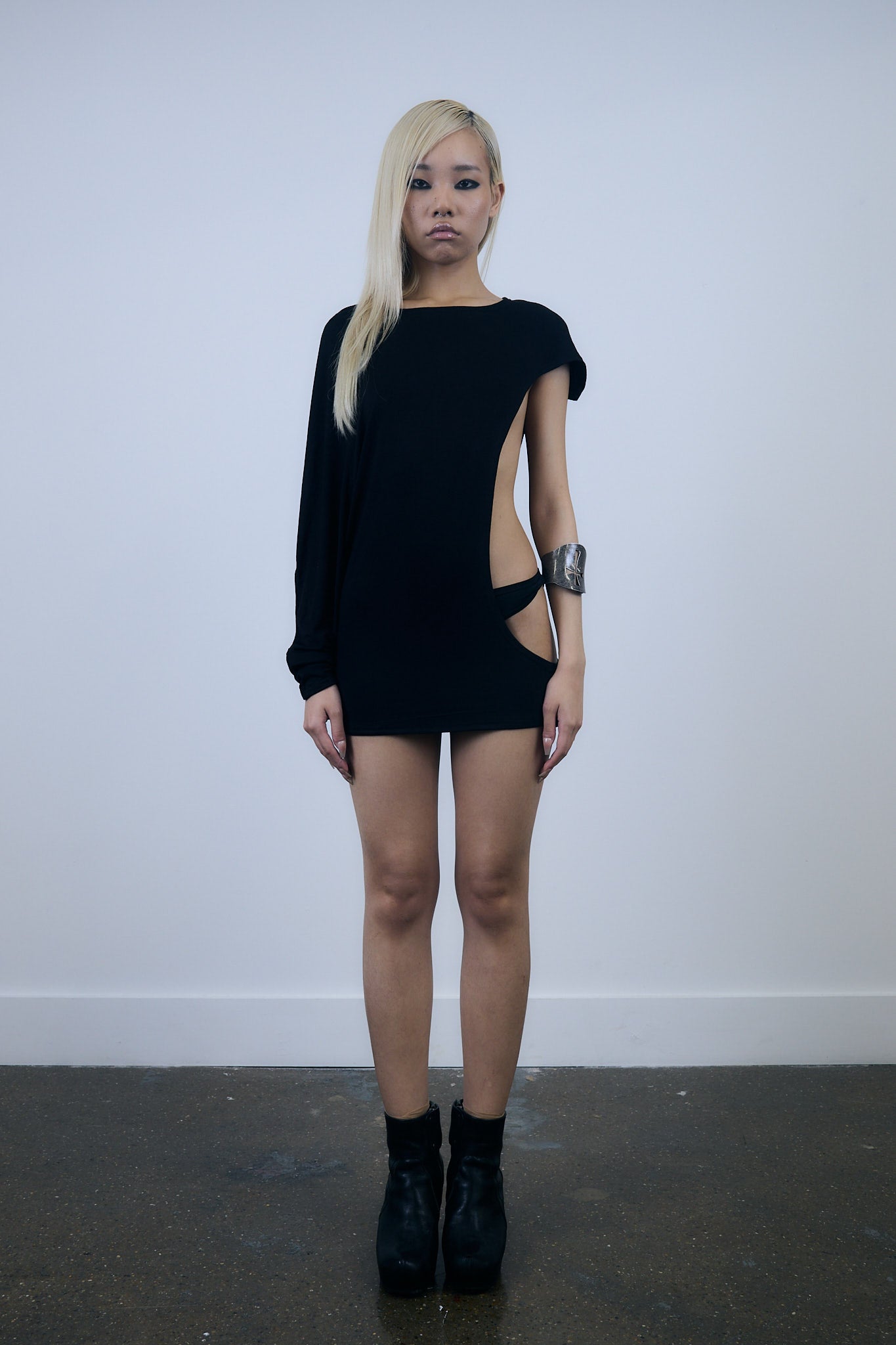 EXTREME DRAPE DRESS MINI