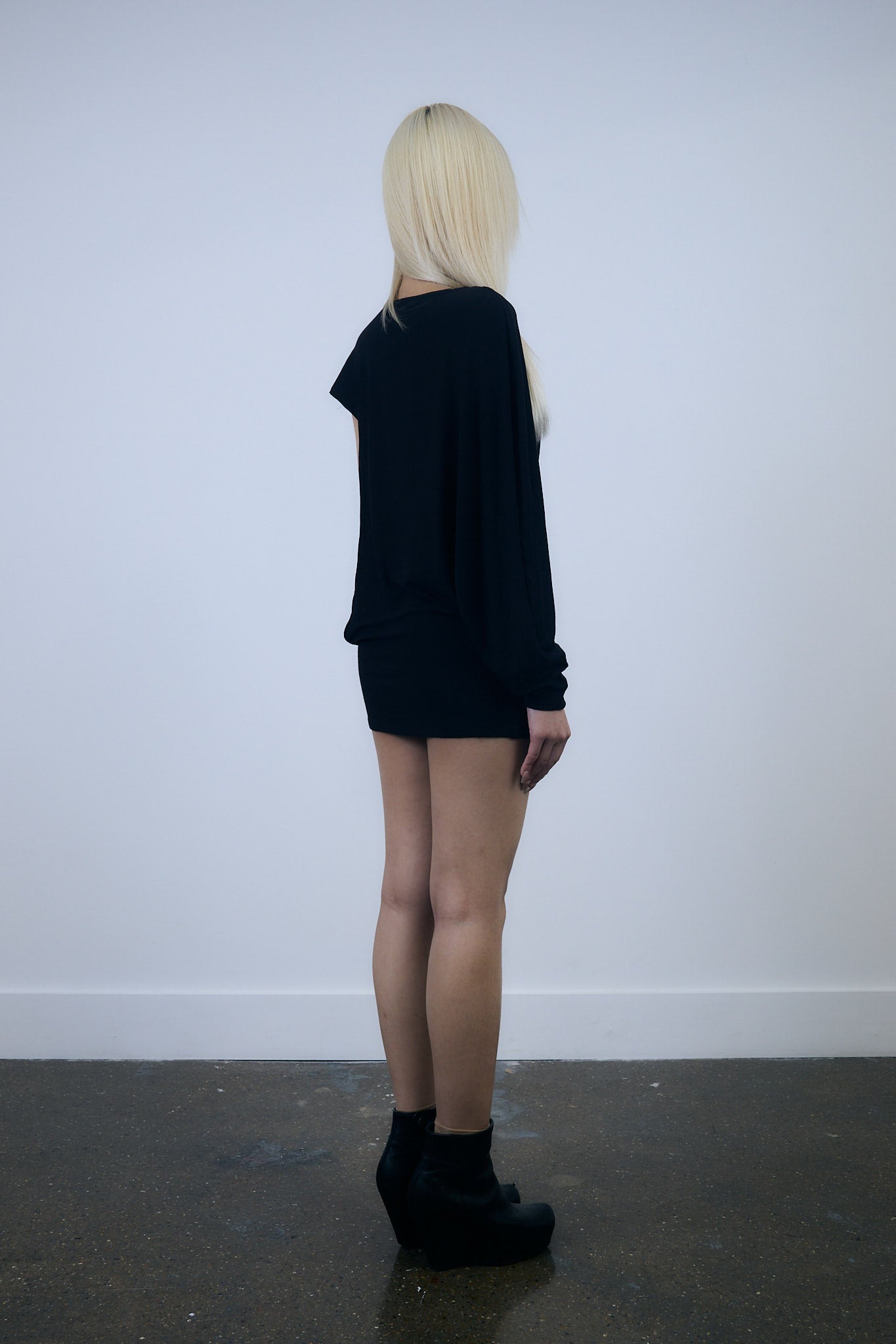 EXTREME DRAPE DRESS MINI