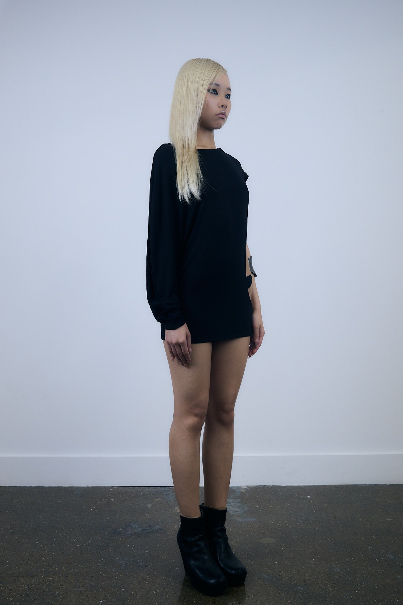 EXTREME DRAPE DRESS MINI