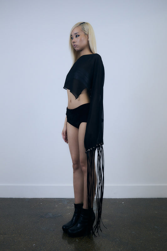 OPAQUE CORD TOP