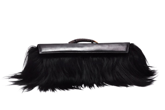 DEER HORN XXL CLUTCH GOAT HAIR