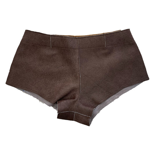 MANE LEATHER SHORTS